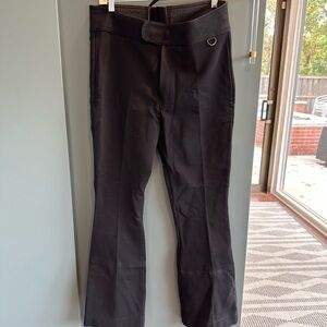 Men's Black stretch wool ski pants size 34